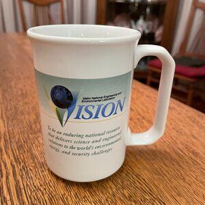 Vintage INEEL Idaho Engineering and Environmental Laboratory Vision Coffee Cup